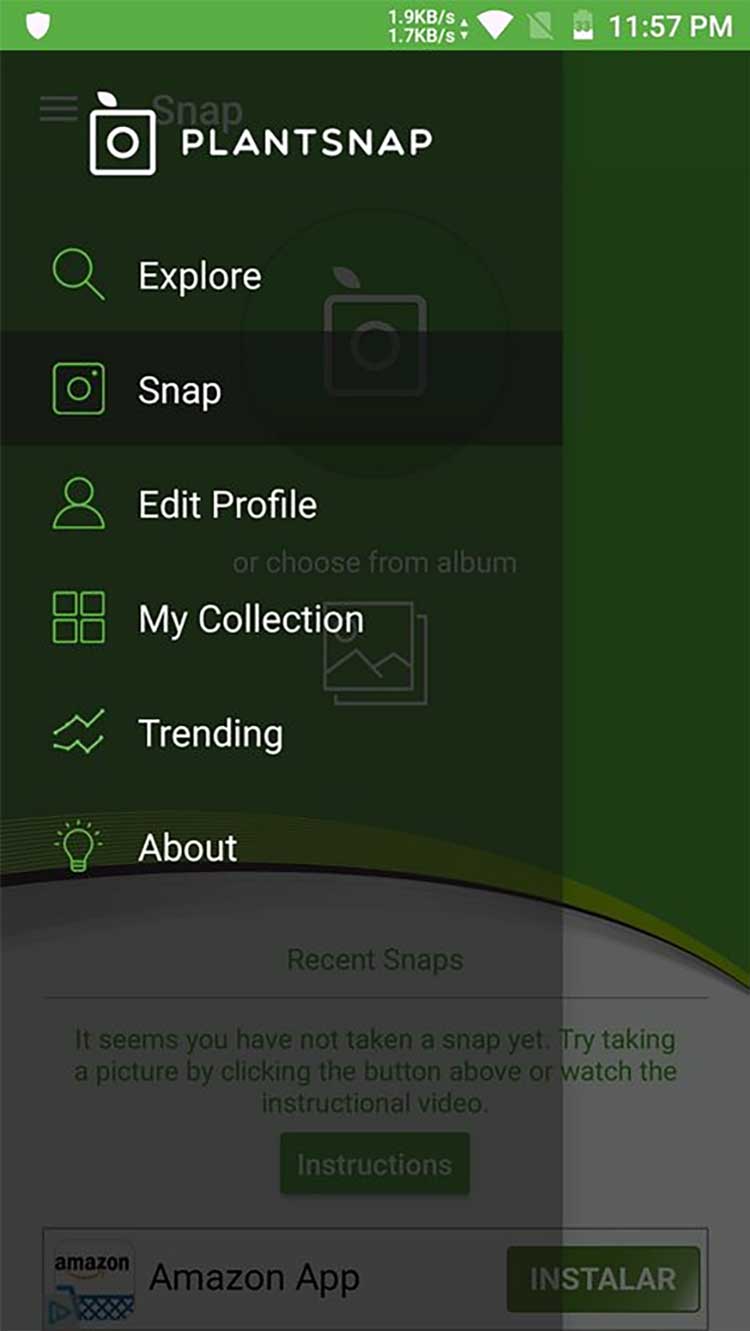 برنامه PlantSnap