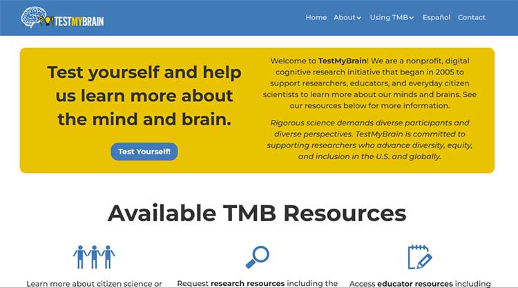 TestMyBrain