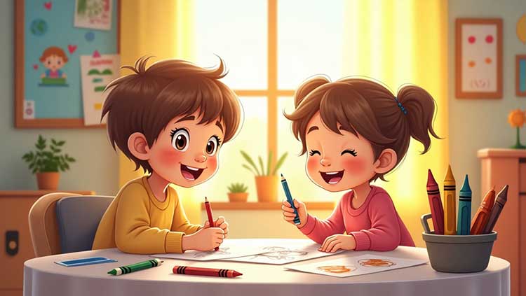 نقاشی برای افزایش تمرکز کودکان
