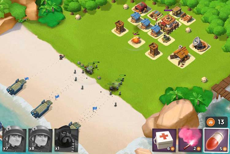 بازی موبایلی بوم بیچ