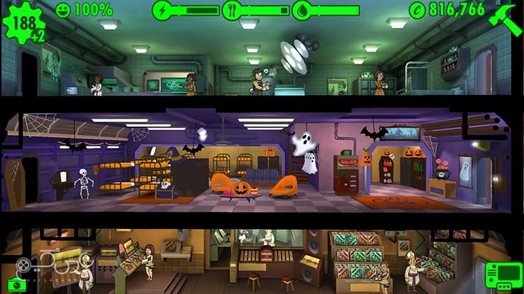 بازی موبایلی Fallout Shelter