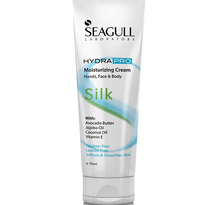 کرم مرطوب کننده، پوست خشک کرم سیلک سی گل