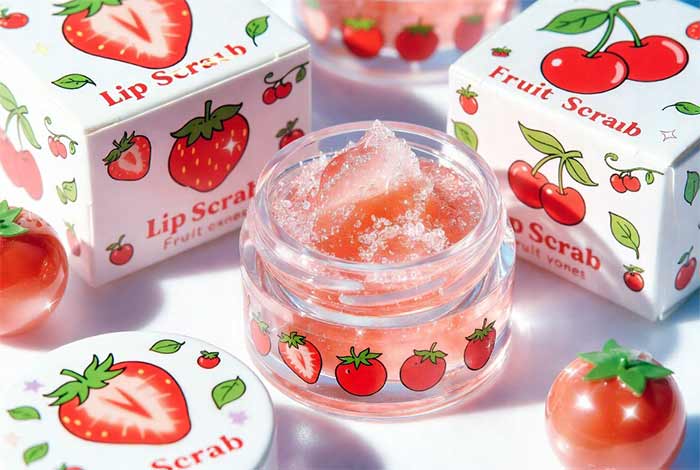 اسکراب‌های لب با طعم میوه‌های جادویی