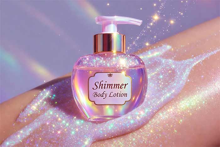 بادی لوسیون با افکت براق