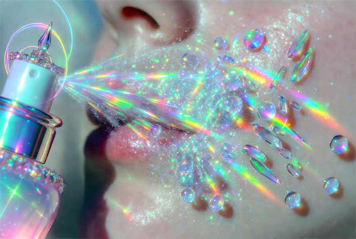 تونرهای اسپری با افکت درخشان