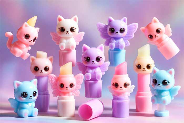 بالم لب با شکل حیوانات