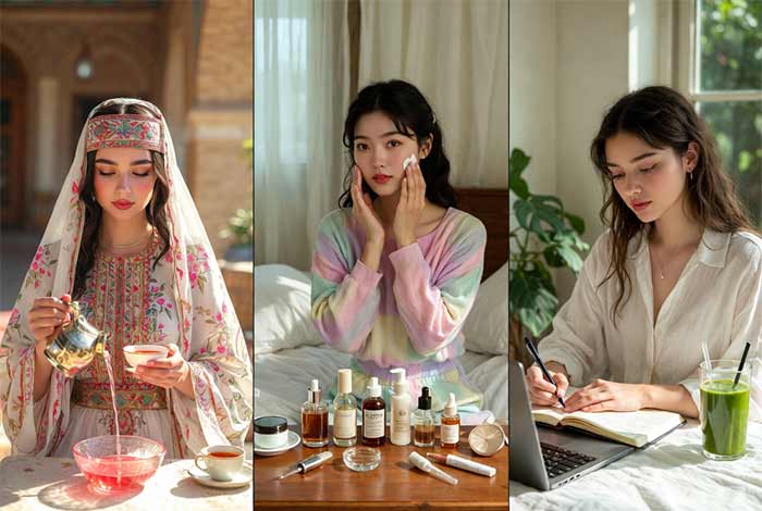 برنامه روزانه 3 بهترین روتین صبحگاهی دخترانه ایرانی، کره ای و خارجی کیوت
