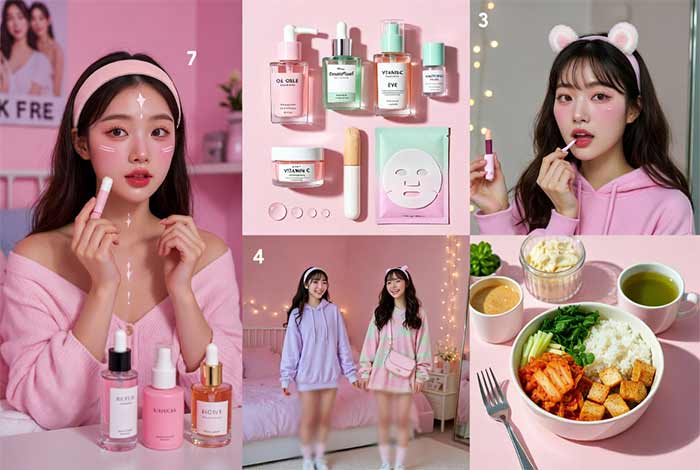 برنامه روزانه روتین صبحگاهی کیوت کرهای: K-beauty و زیبایی طبیعی