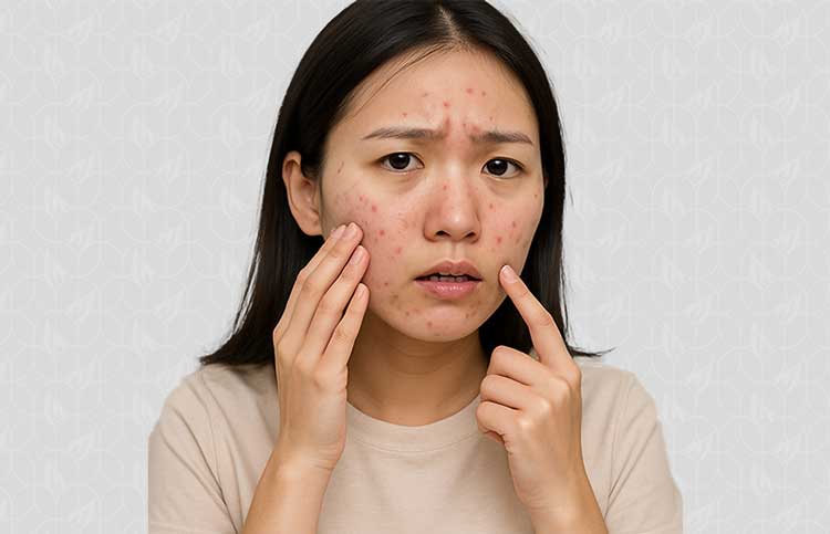 درمان پوست چرب و جوش‌دار