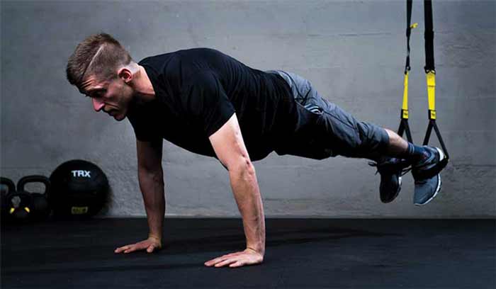 پلانک تی آر ایکس (TRX Plank)