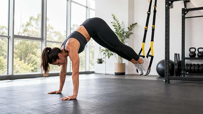 پایک شکم تی آر ایکس (TRX Pike)